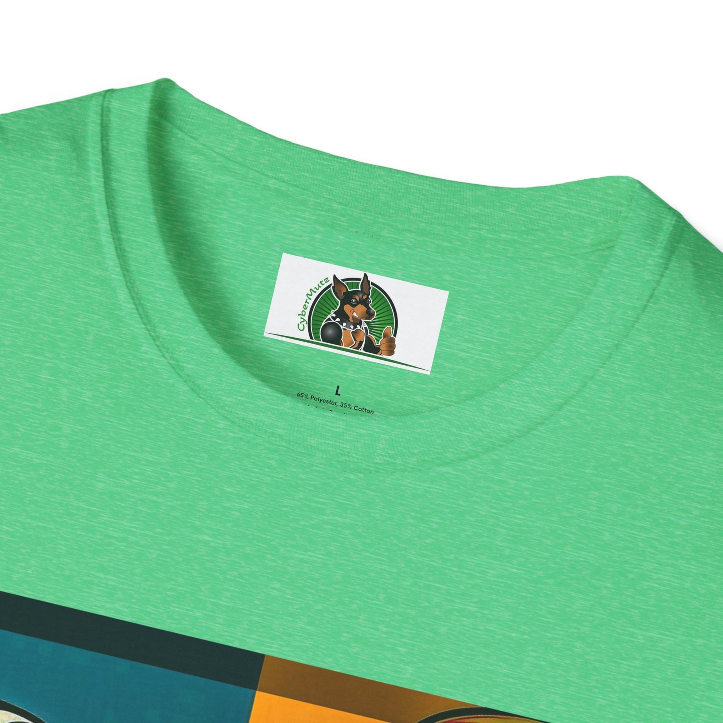 Basset Hound Couple Pop Art Pic T-Shirt Printify