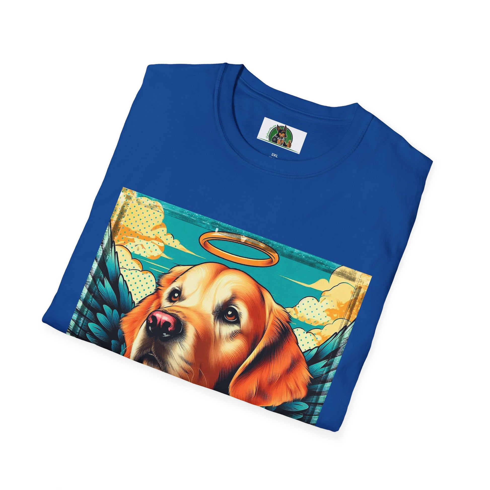 Golden Retriever pretty Angel shirt T-Shirt Printify