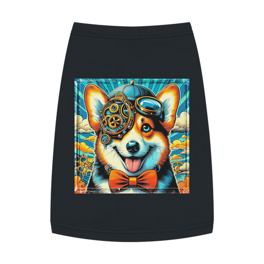 Pet Tank Top Pembroke Welsh Corgi Pets Printify   