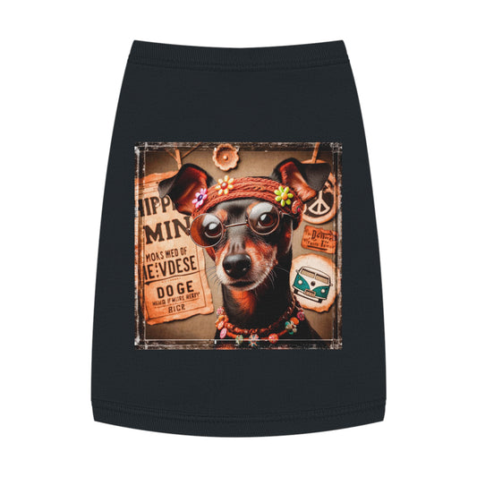 Dog Tank Top - Min Pin Tank Tops Pets Printify   