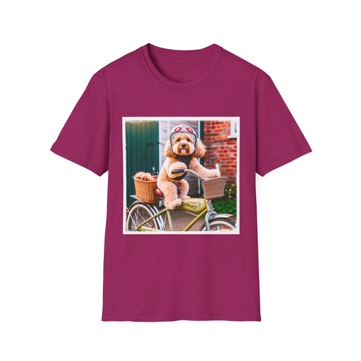 CockerPoo T-Shirt Printify S Antique Heliconia