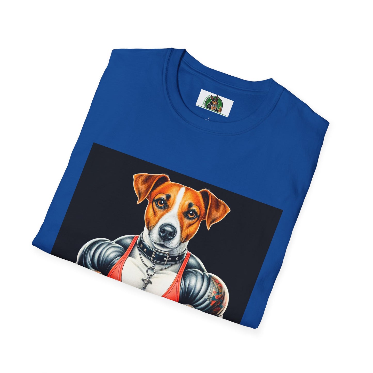 Jack Russell Buff Dog T-Shirt Printify