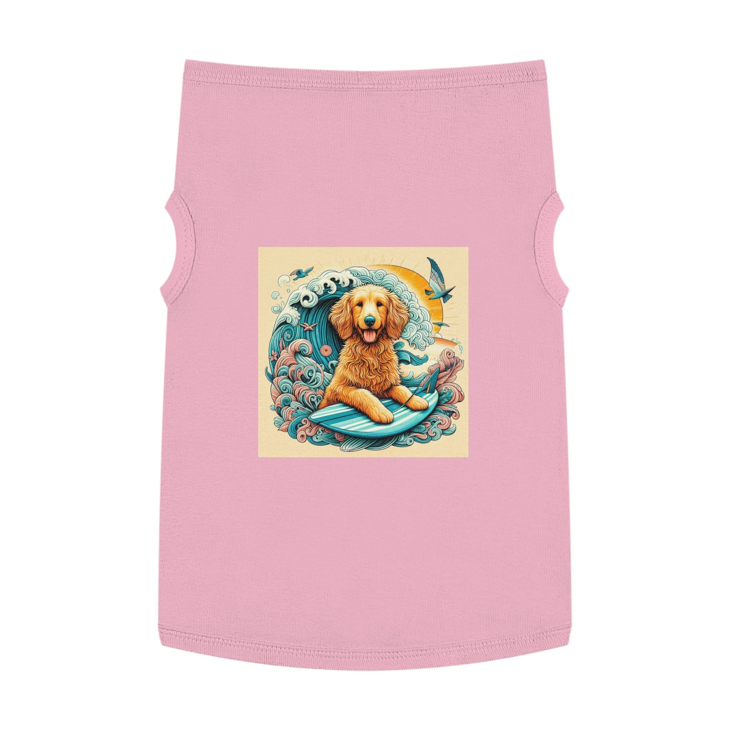 Pet Tank Golden Doodle Pets Printify XL Pink