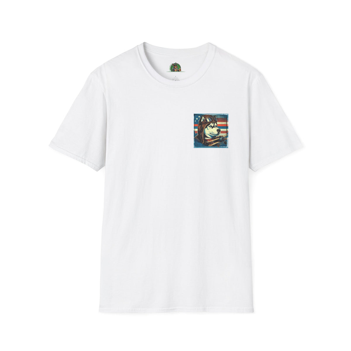 Husky hero shirt Back Design