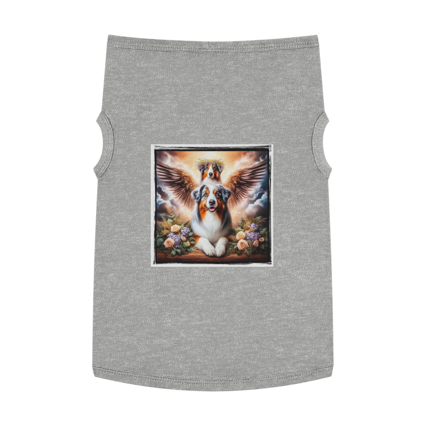 Pet Tank Top Australian Shepherd Pets Printify XL Heather 