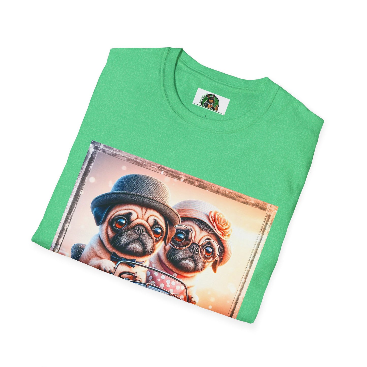 Wacky Pugs T-Shirt Printify   