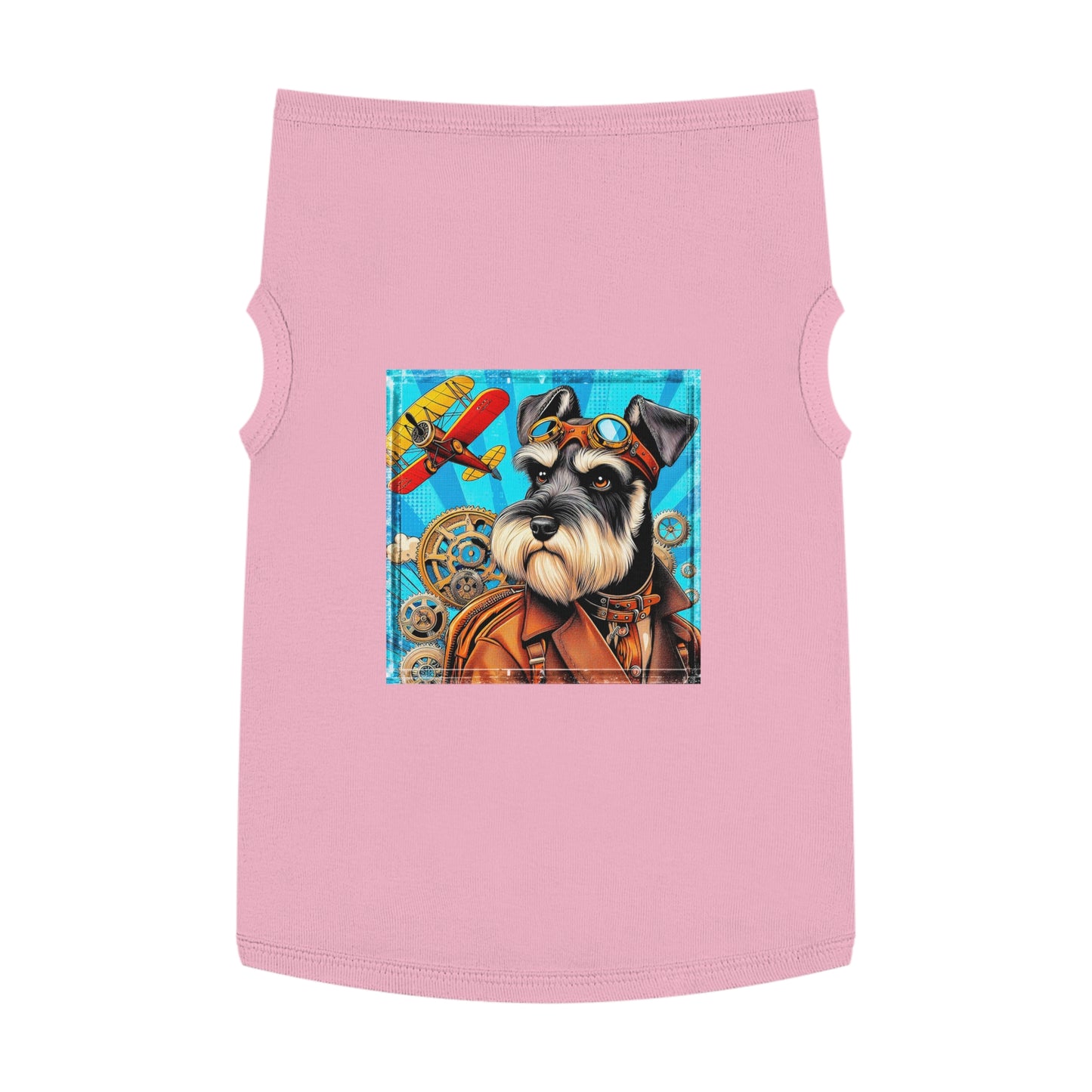 Pet Tank Top Miniature Schnauzer Pets Printify XL Pink 