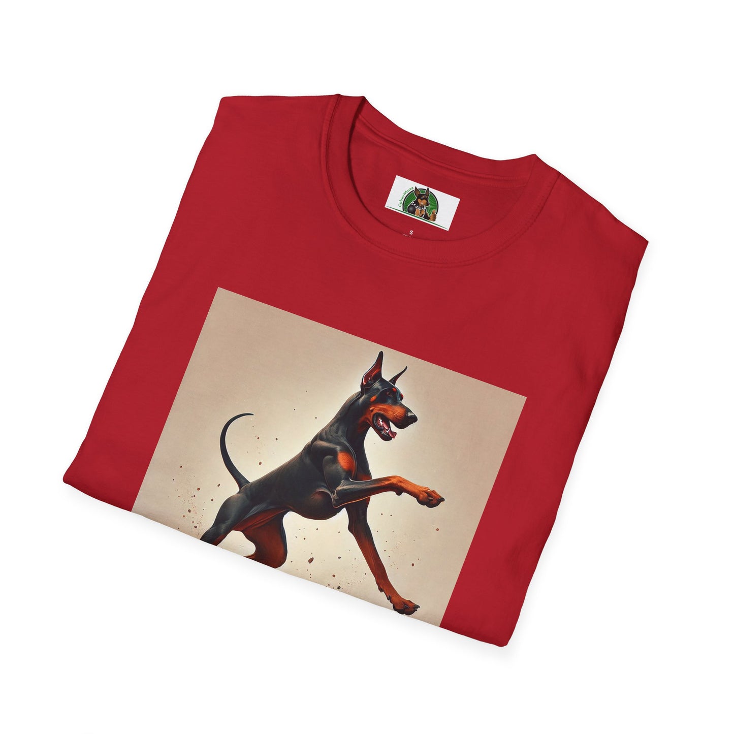 Dancing Doberman Unisex T-Shirt