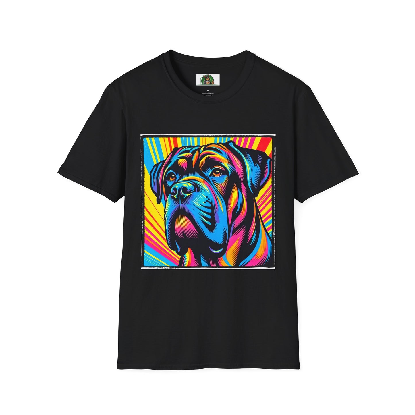 Cane Corso Pop Art Shirt T-Shirt Printify XS Black