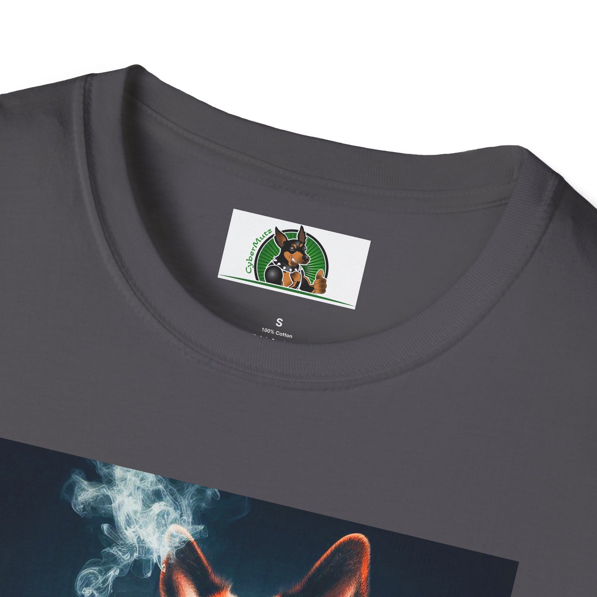 German Shepherd poker T-Shirt Printify