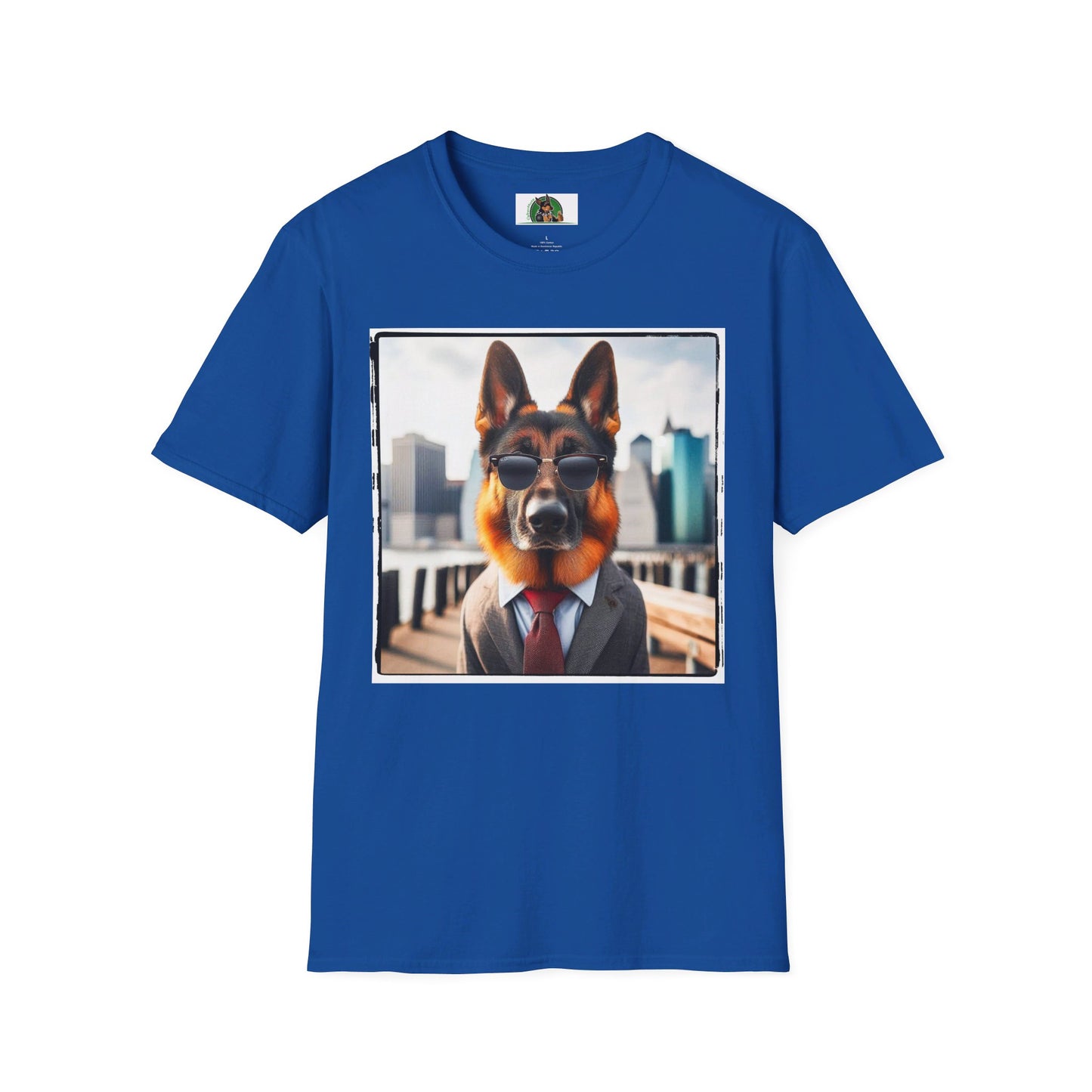 German Shepherd T-Shirt Printify Royal S 