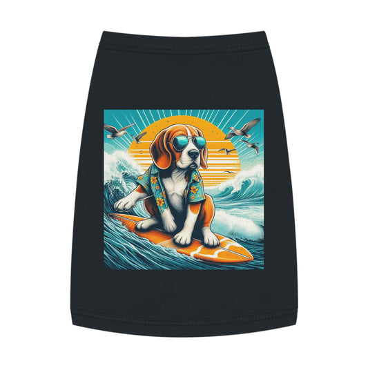 Pet Tank Top Beagle Pets Printify M Black