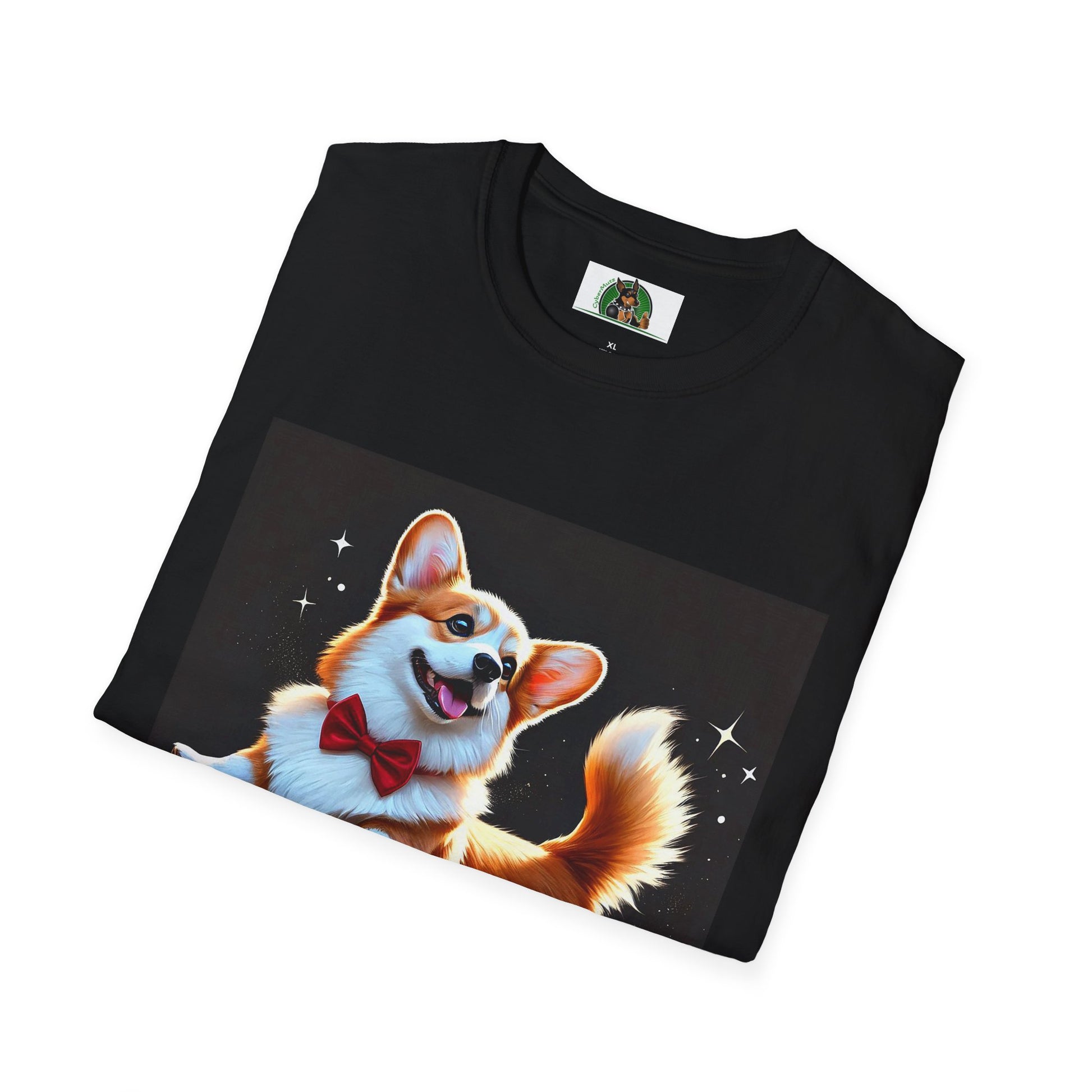 Dancing Pembroke Welsh Corgi T-Shirt T-Shirt Printify