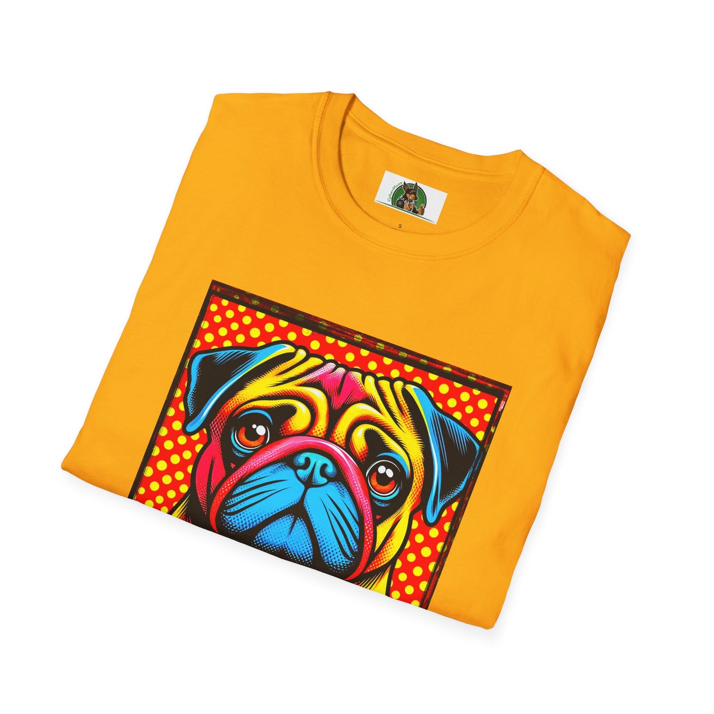 Pugs T-Shirt Printify   