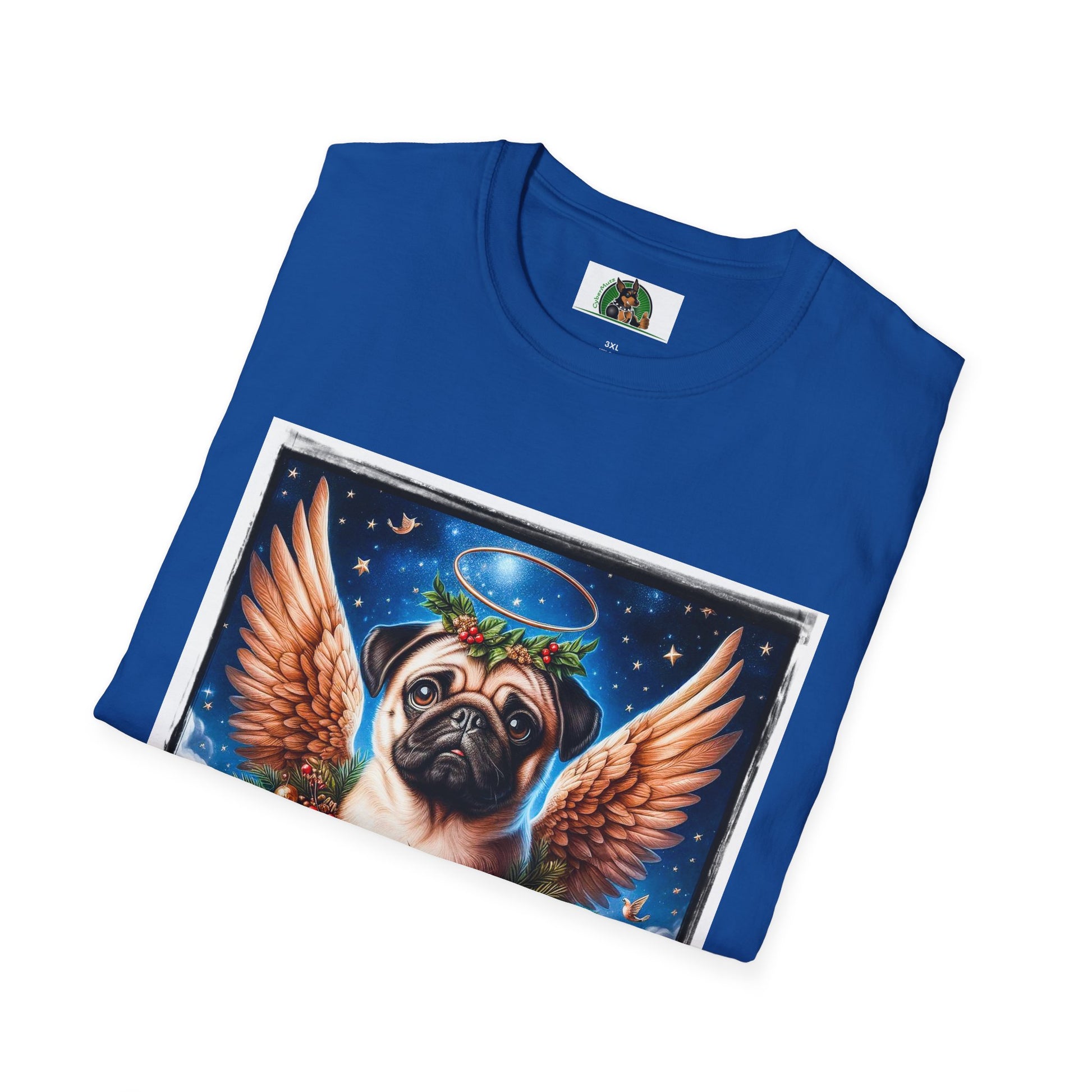 Pugs T-Shirt Printify   