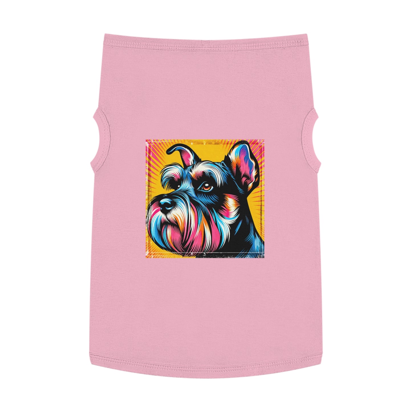 Pet Tank Top Miniature Schnauzer Pets Printify XL Pink 