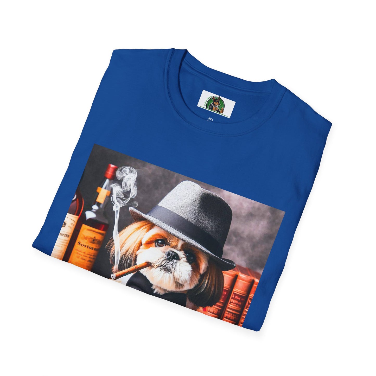 Shih Tzu cigars shirt T-Shirt Printify
