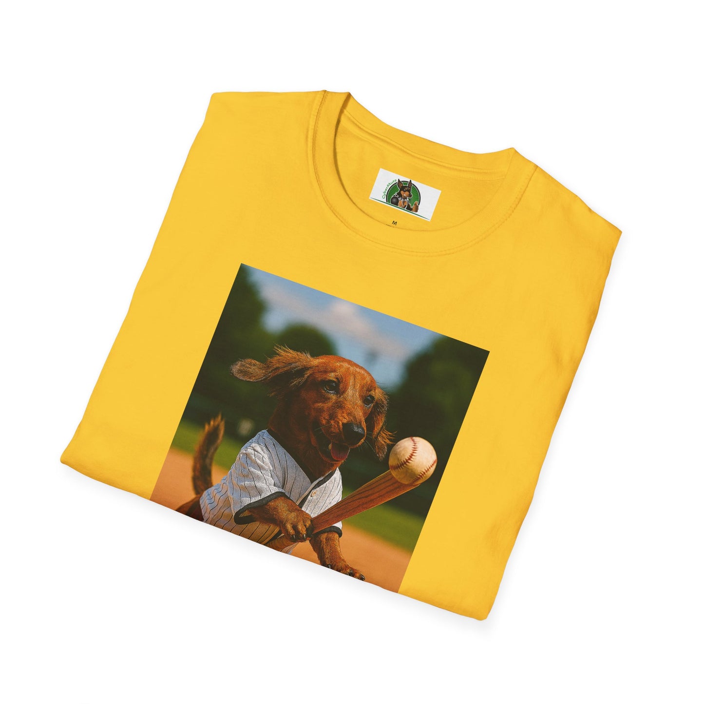 Sports Dachshund Baseball T-Shirt
