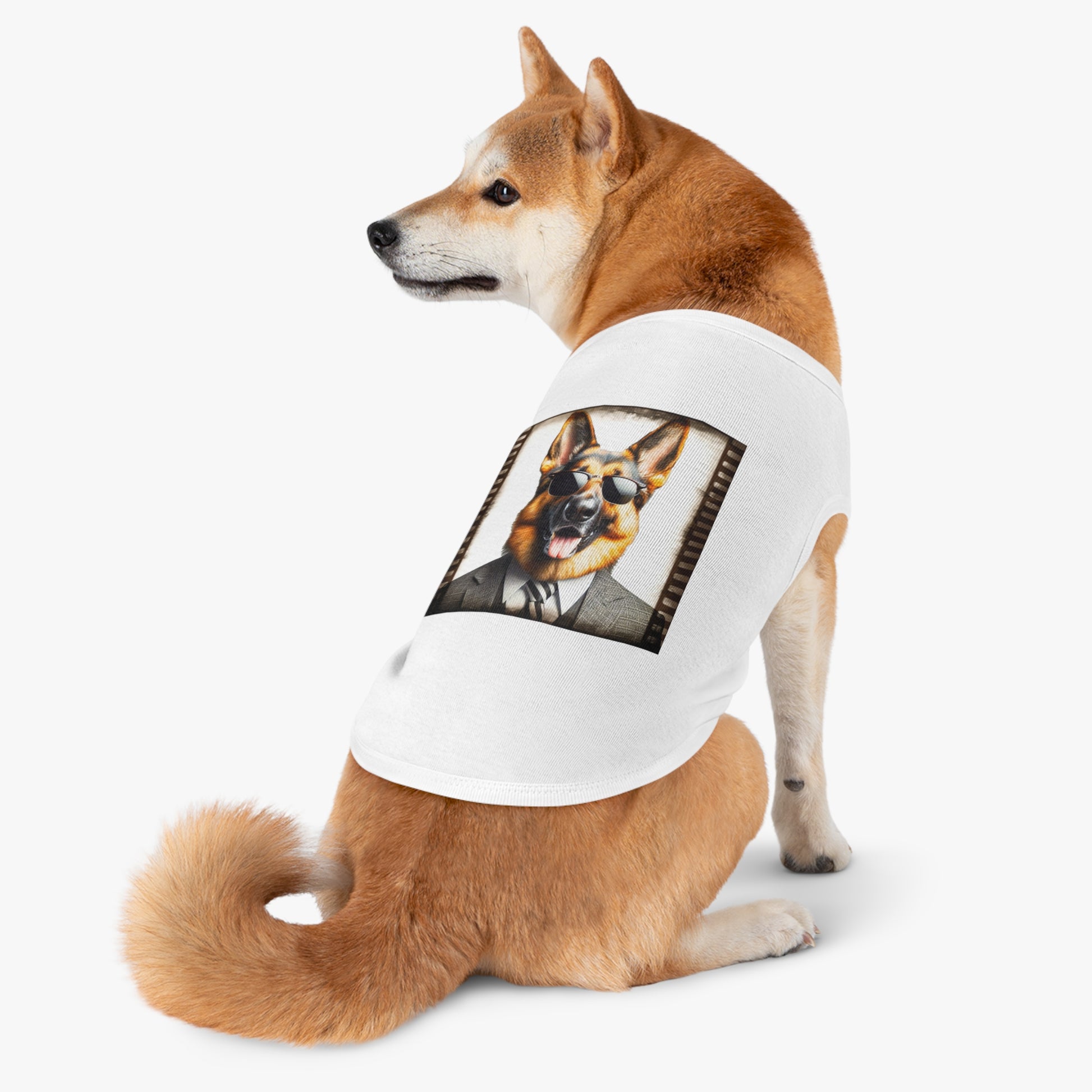 Pet Tank Top German Shepherd Pets Printify   