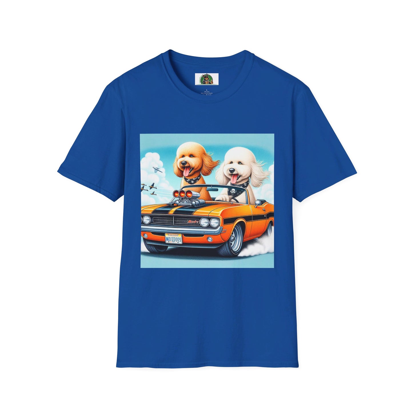 Wacky Shepadoodle T-Shirt Printify S Royal 