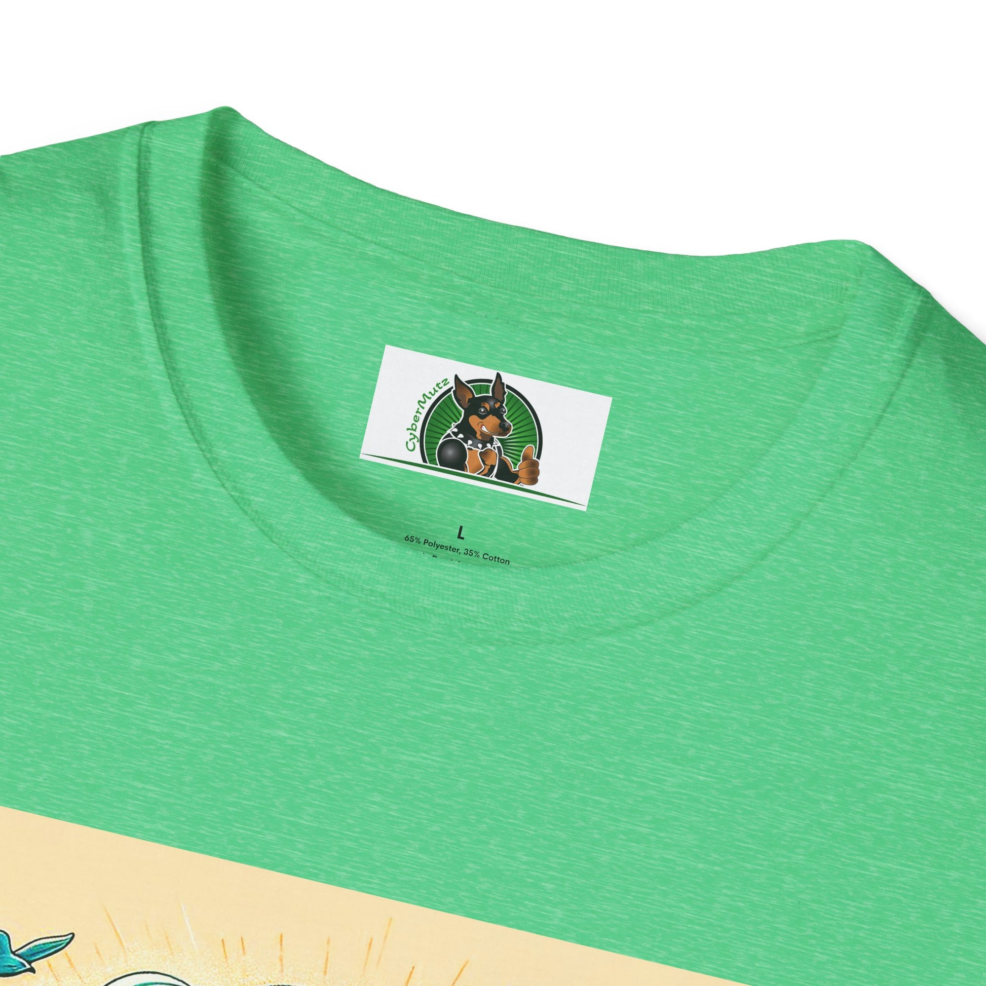 Golden Doodle surfing fun shirt T-Shirt Printify