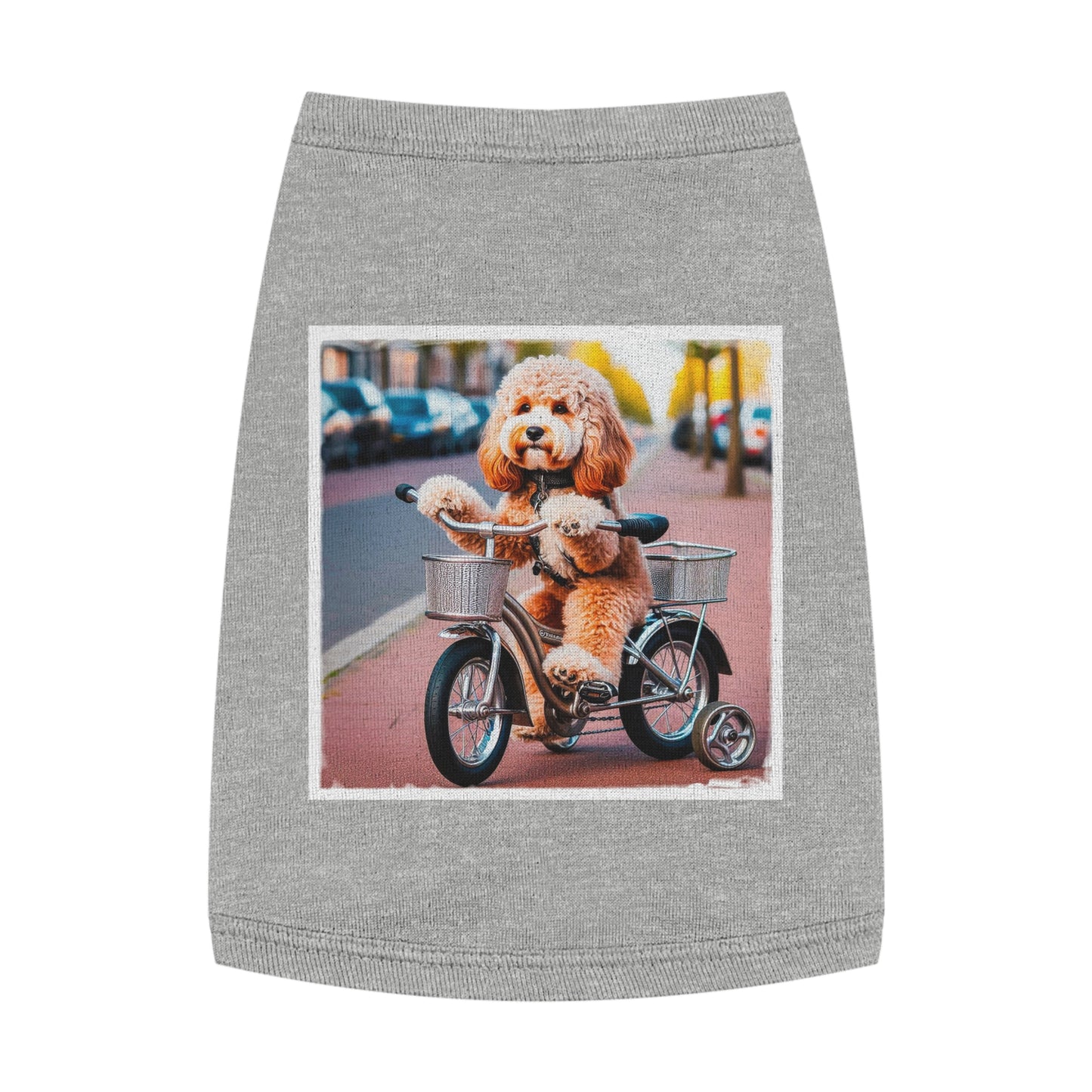 Pet Tank Top CockerPoo Pets Printify M Heather