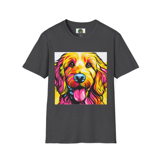 Golden Doodle T-Shirt Printify XS Dark Heather