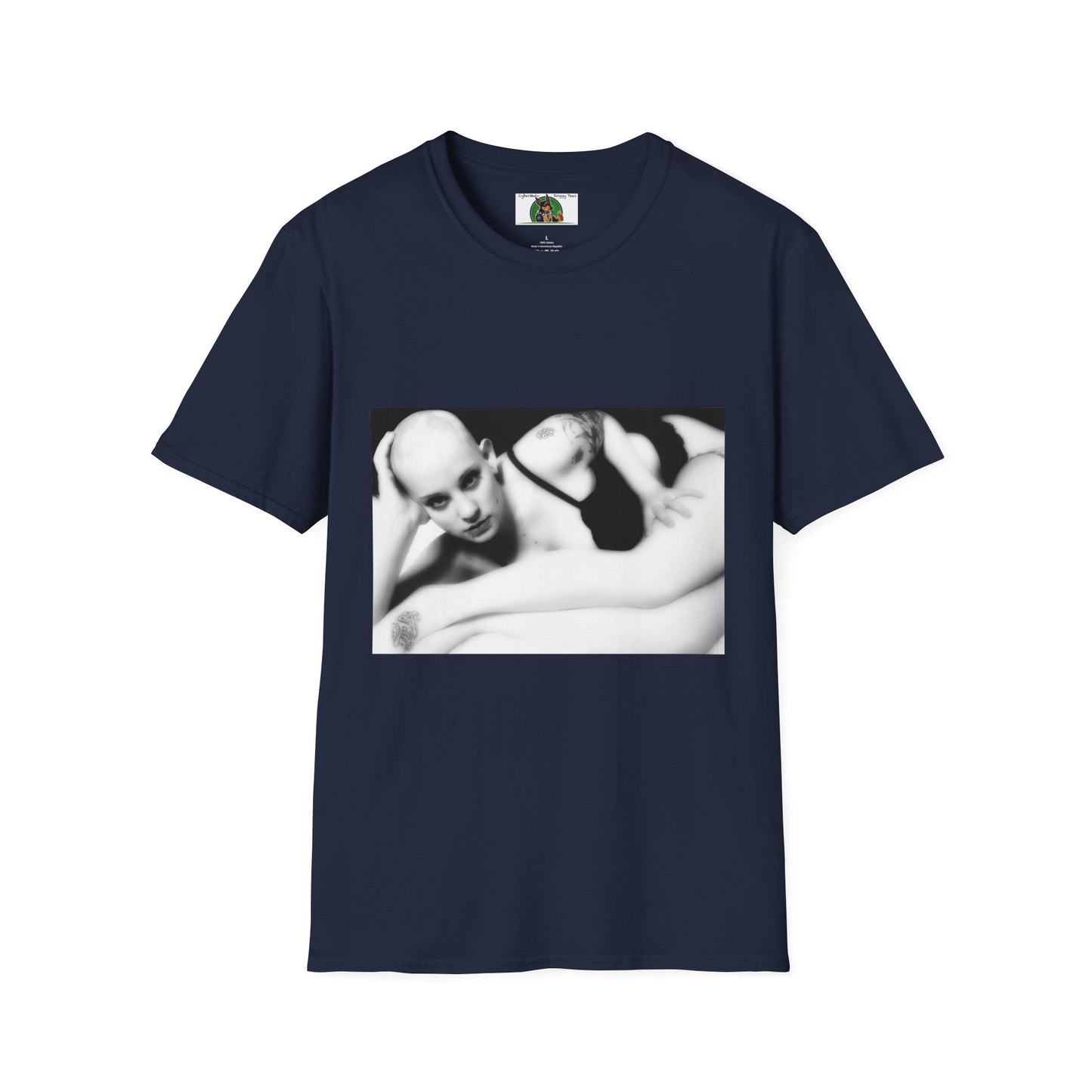 Mis·cel·la·ne·ous Legs T-Shirt Printify S Navy 