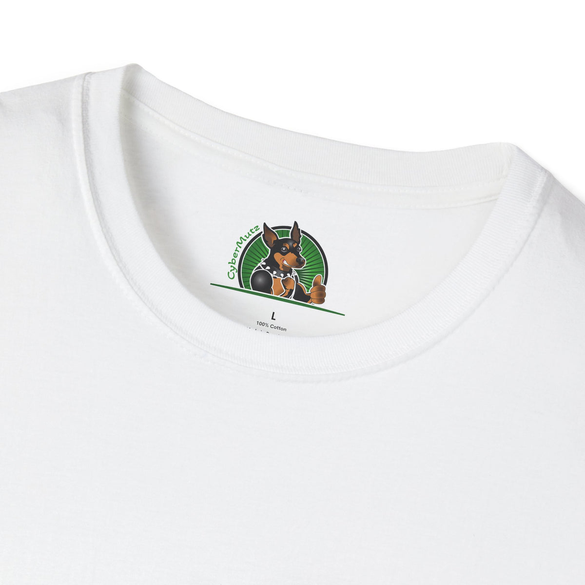 Dalmatian surf day t shirt Back Design