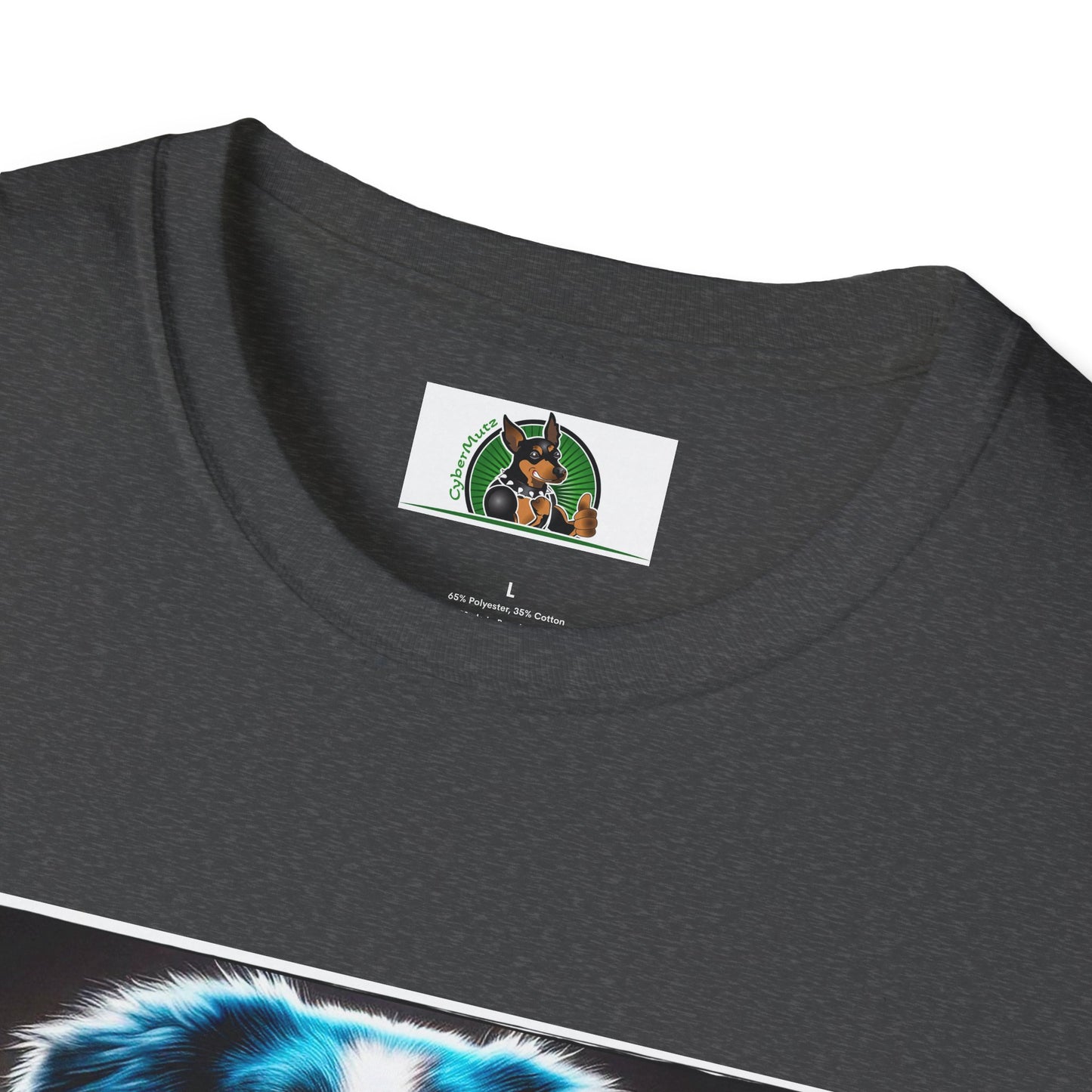 Australian Shepherd Bright Tattoo Buff Dog T-Shirt Printify