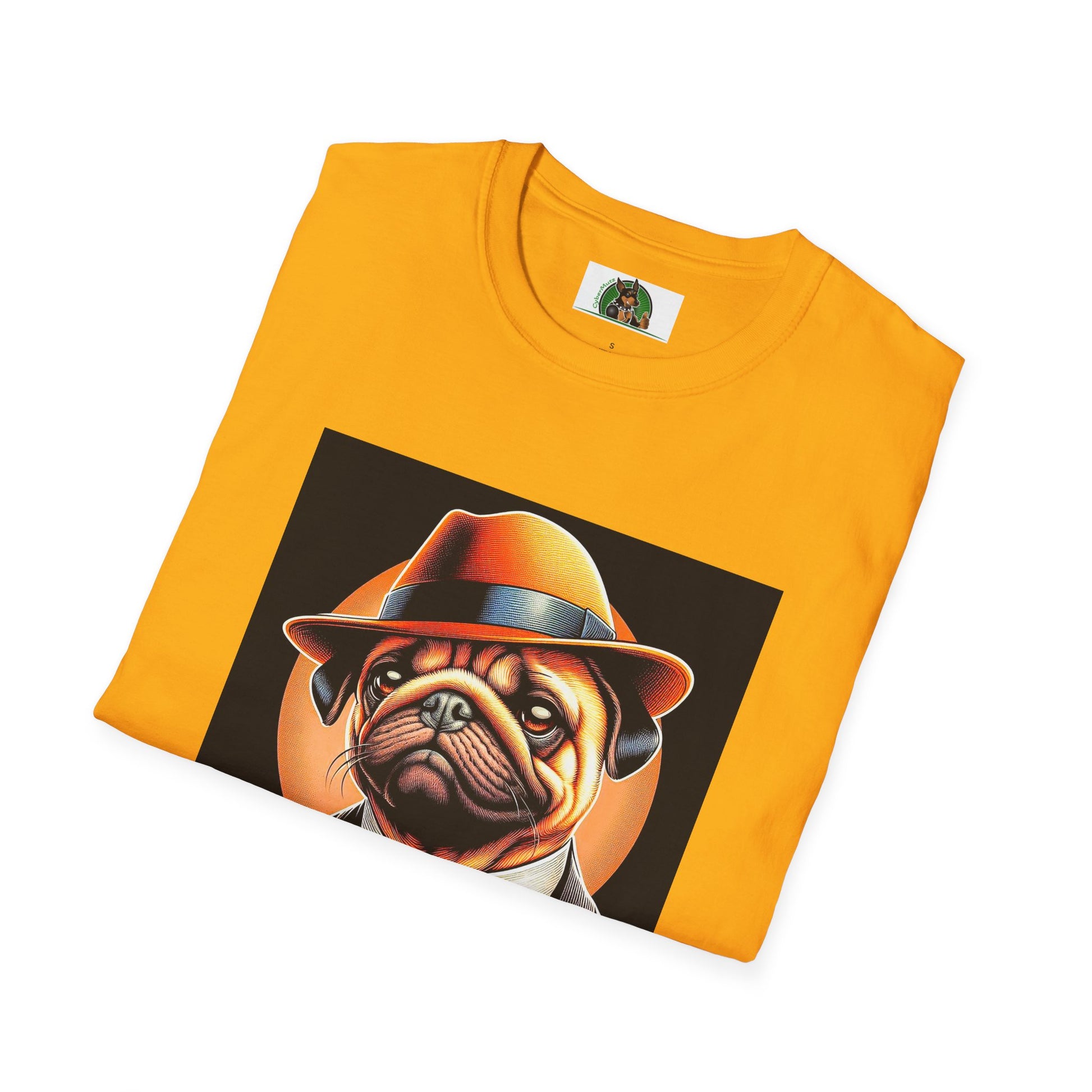 Pugs T-Shirt Printify   