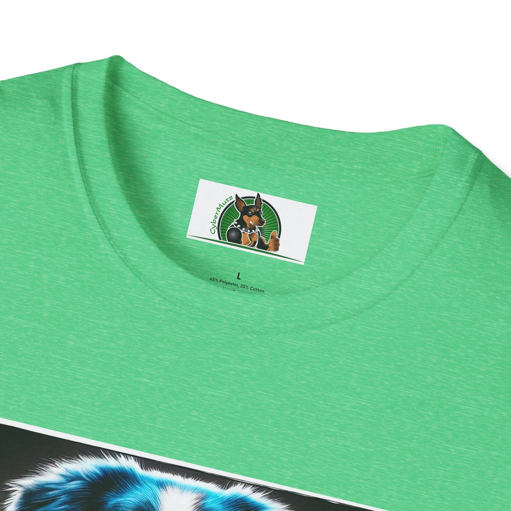 Australian Shepherd Bright Tattoo Buff Dog T-Shirt Printify