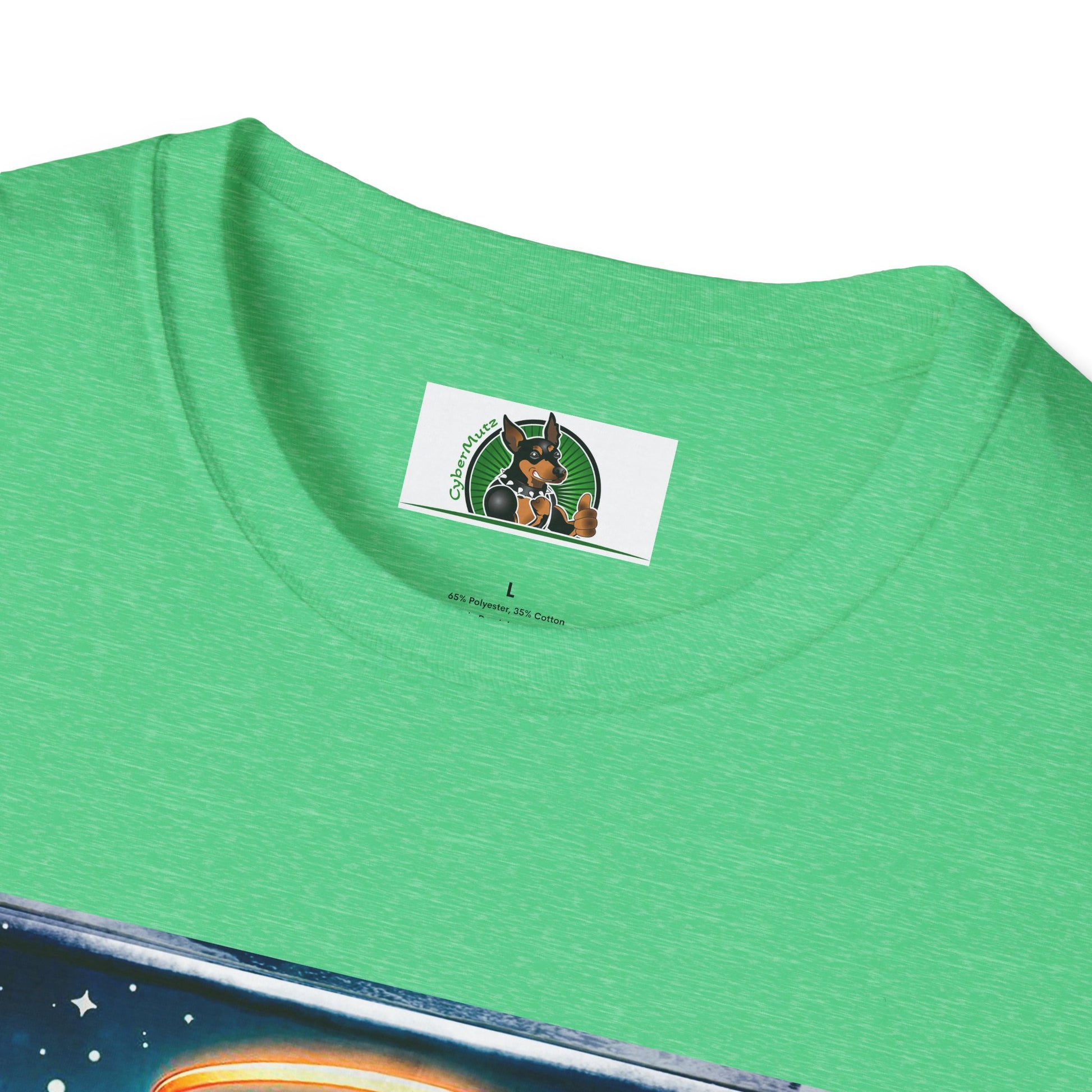 Rotteeiler sngel with harp shirt T-Shirt Printify