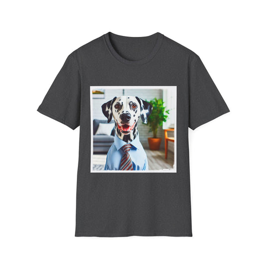 Dalmatian T-Shirt Printify XS Dark Heather 