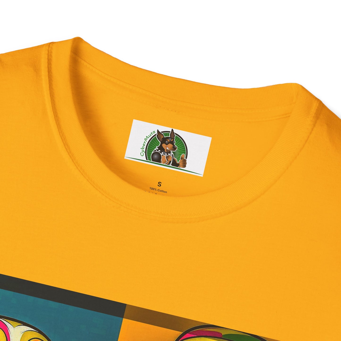 Basset Hound Couple Pop Art Pic