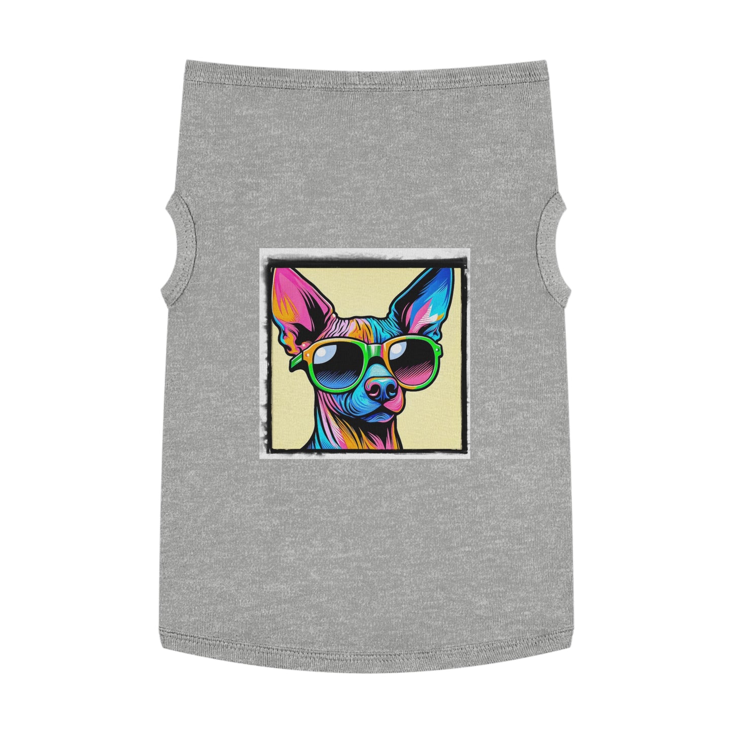 Pet Tank Top Mexican Hairless Pets Printify XL Heather