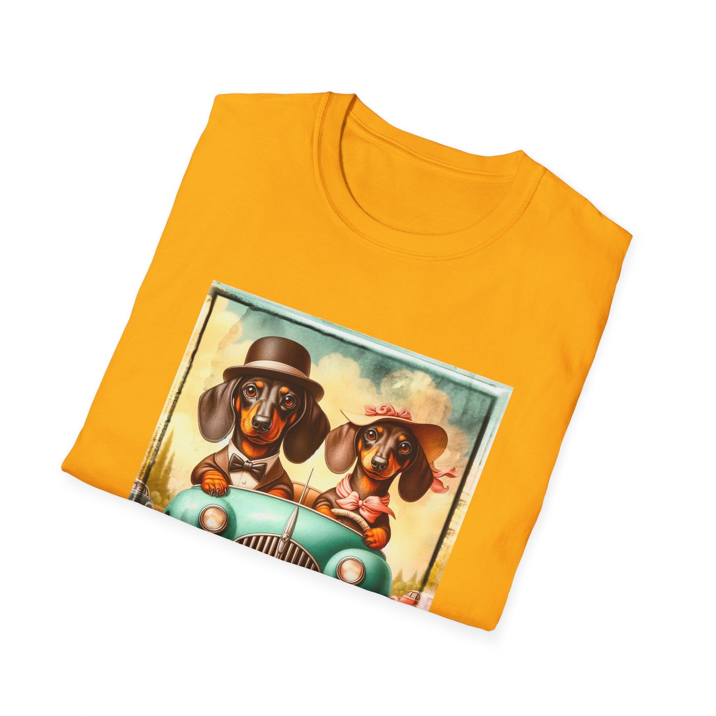 Wacky Dachshund T-Shirt Printify   