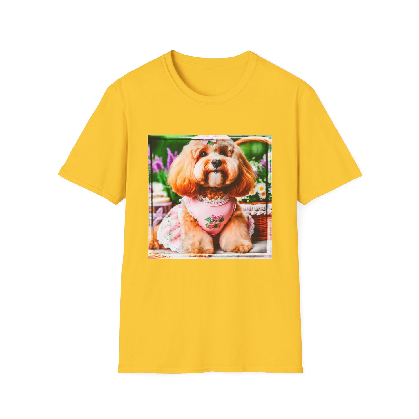 CockerPoo T-Shirt Printify S Daisy