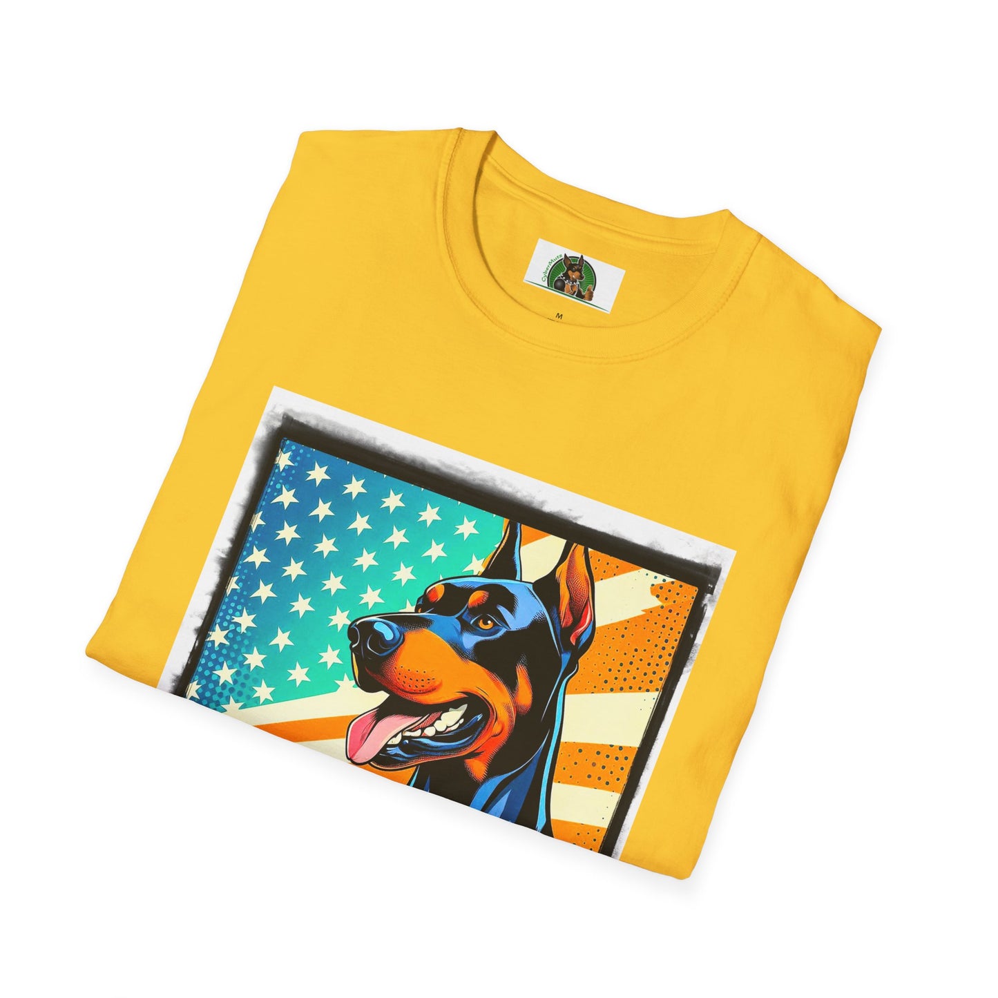 Doberman T-Shirt Printify   