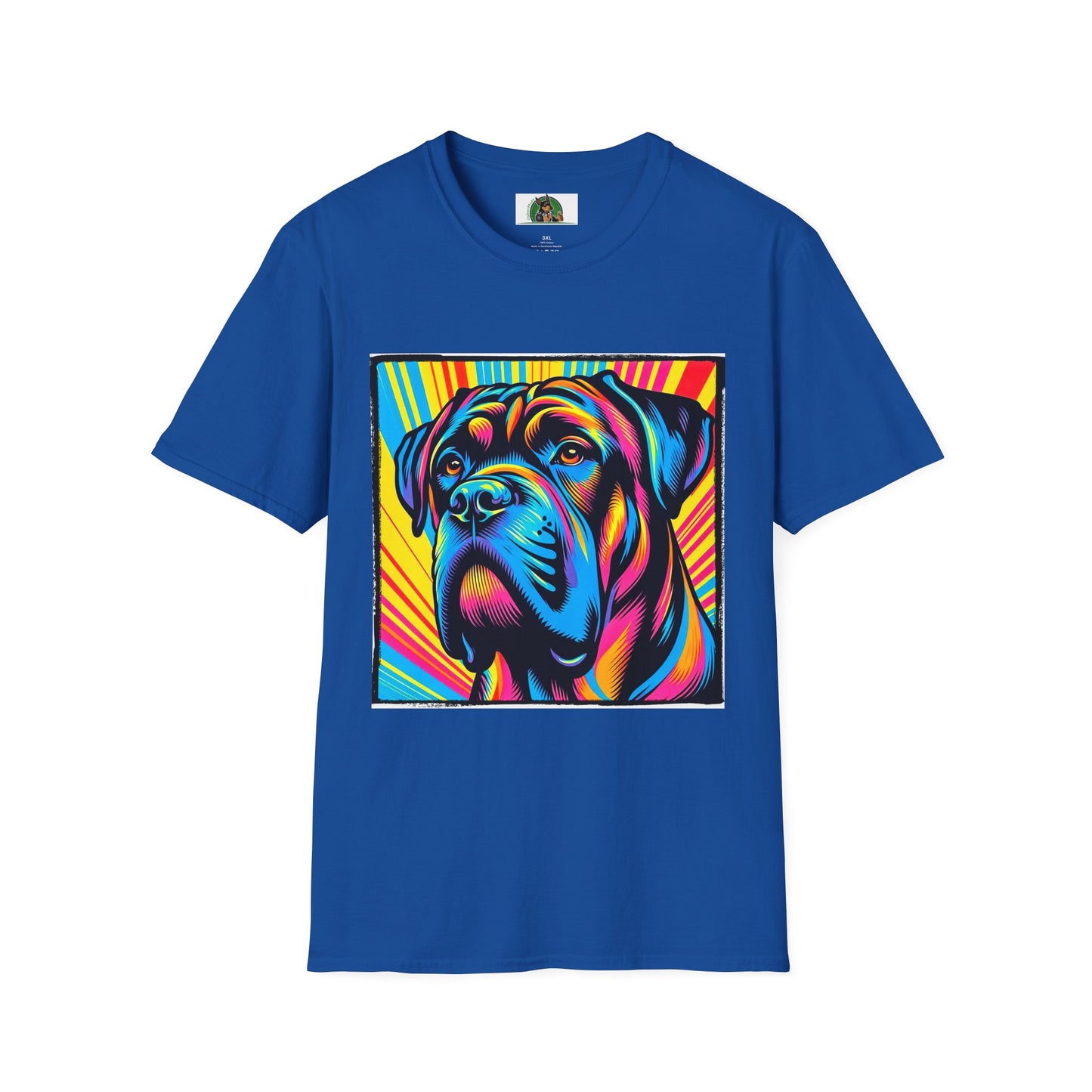 Cane Corso Pop Art Shirt T-Shirt Printify XS Royal