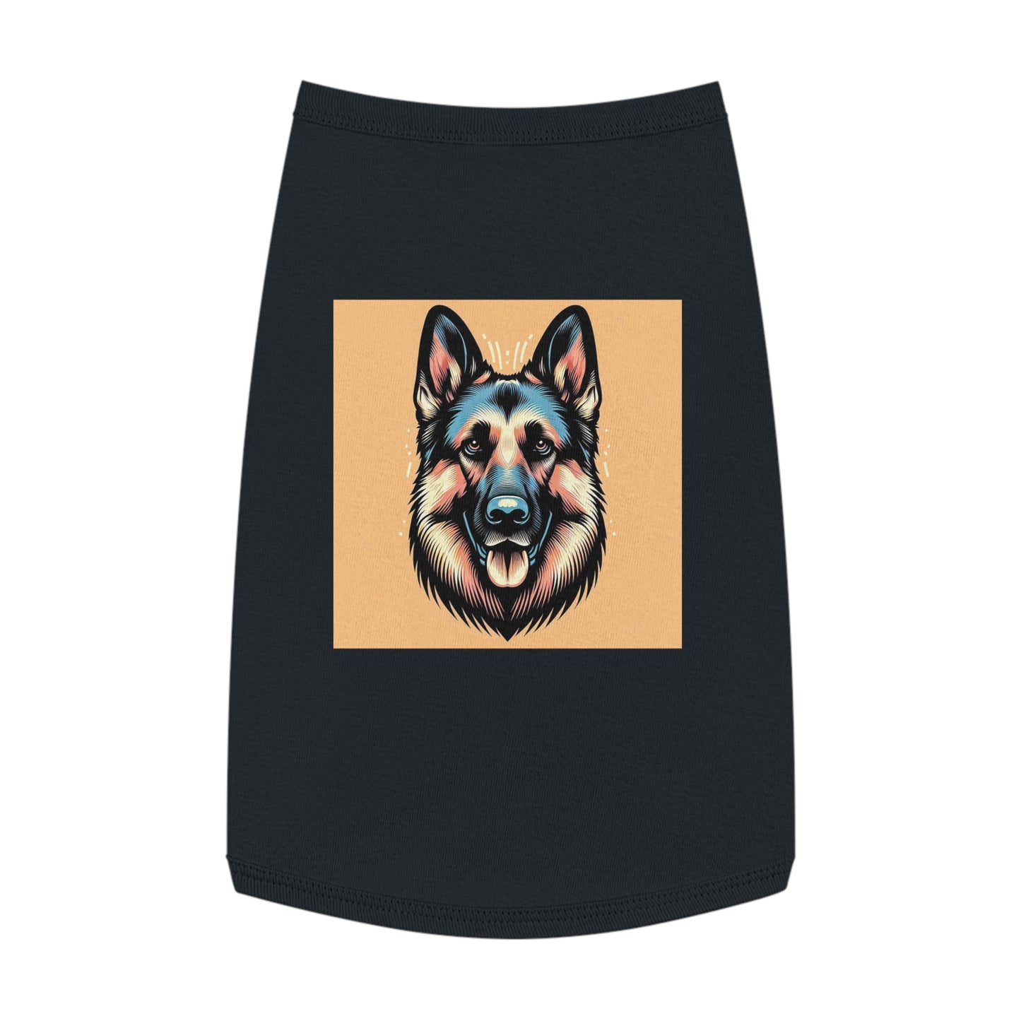 Pet Tank Top German Shepherd Pets Printify   