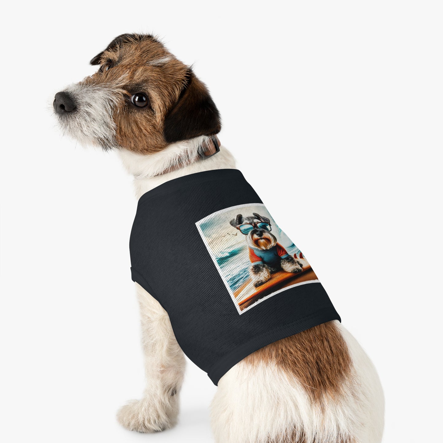 Pet Tank Top Miniature Schnauzer Pets Printify   