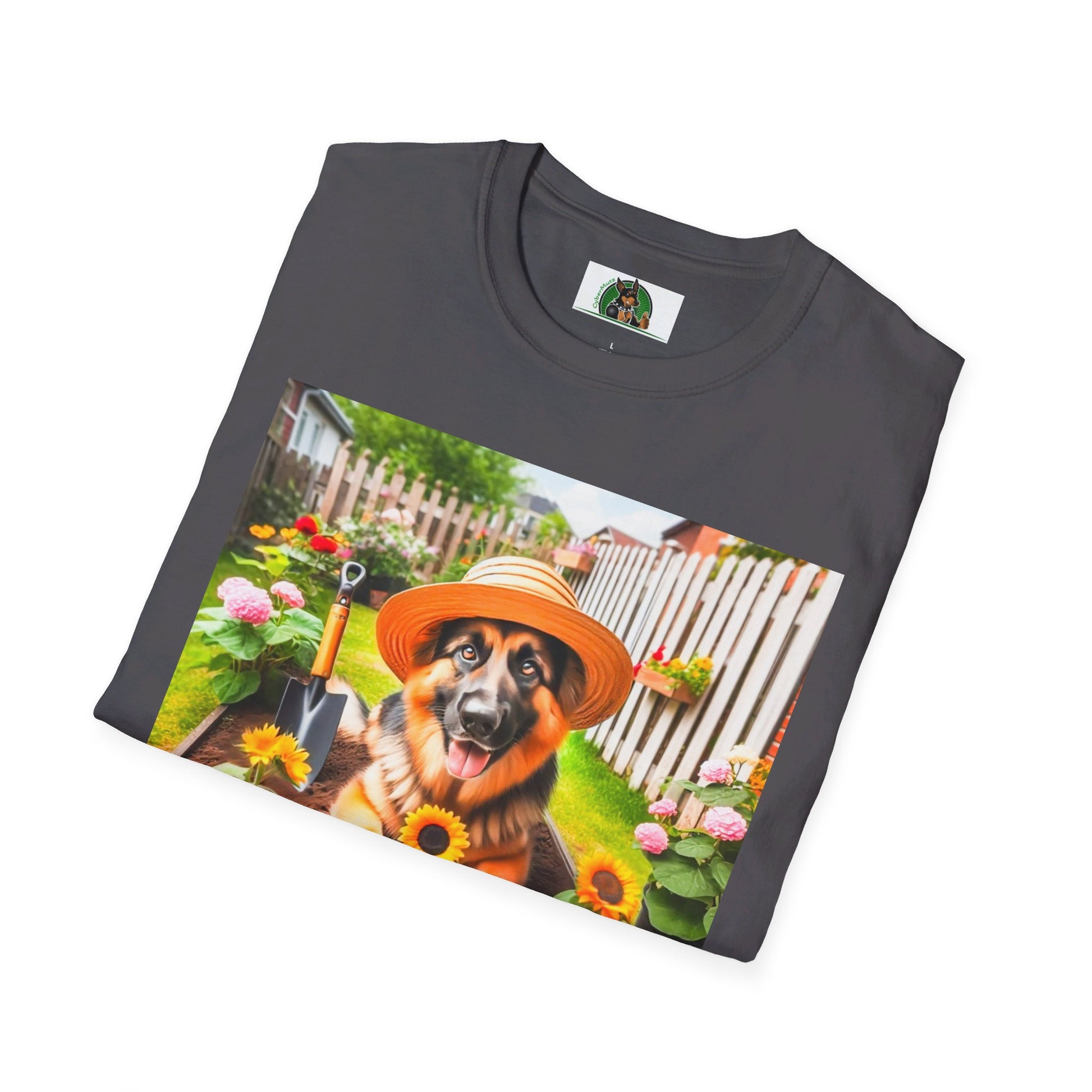 German Shepherd T-Shirt Printify   