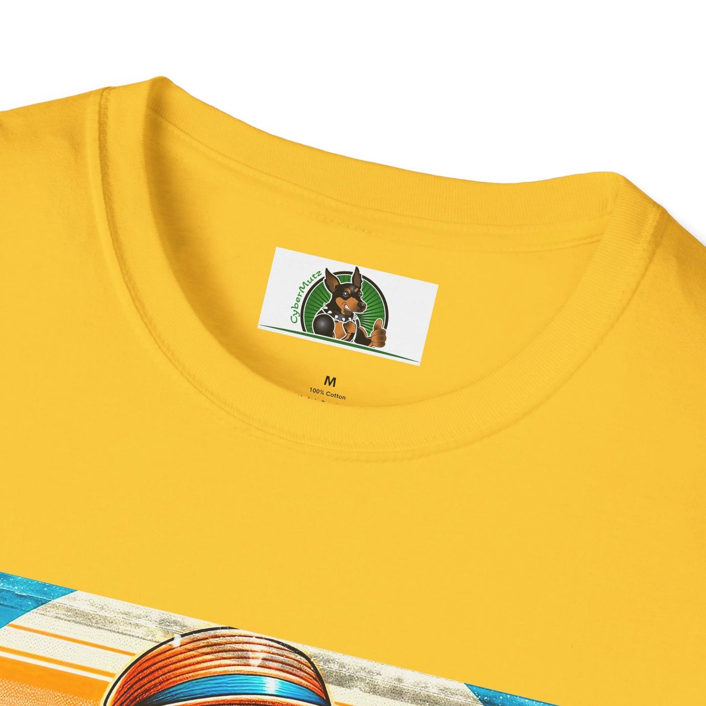 Surfer Pugs T-Shirt by Printify