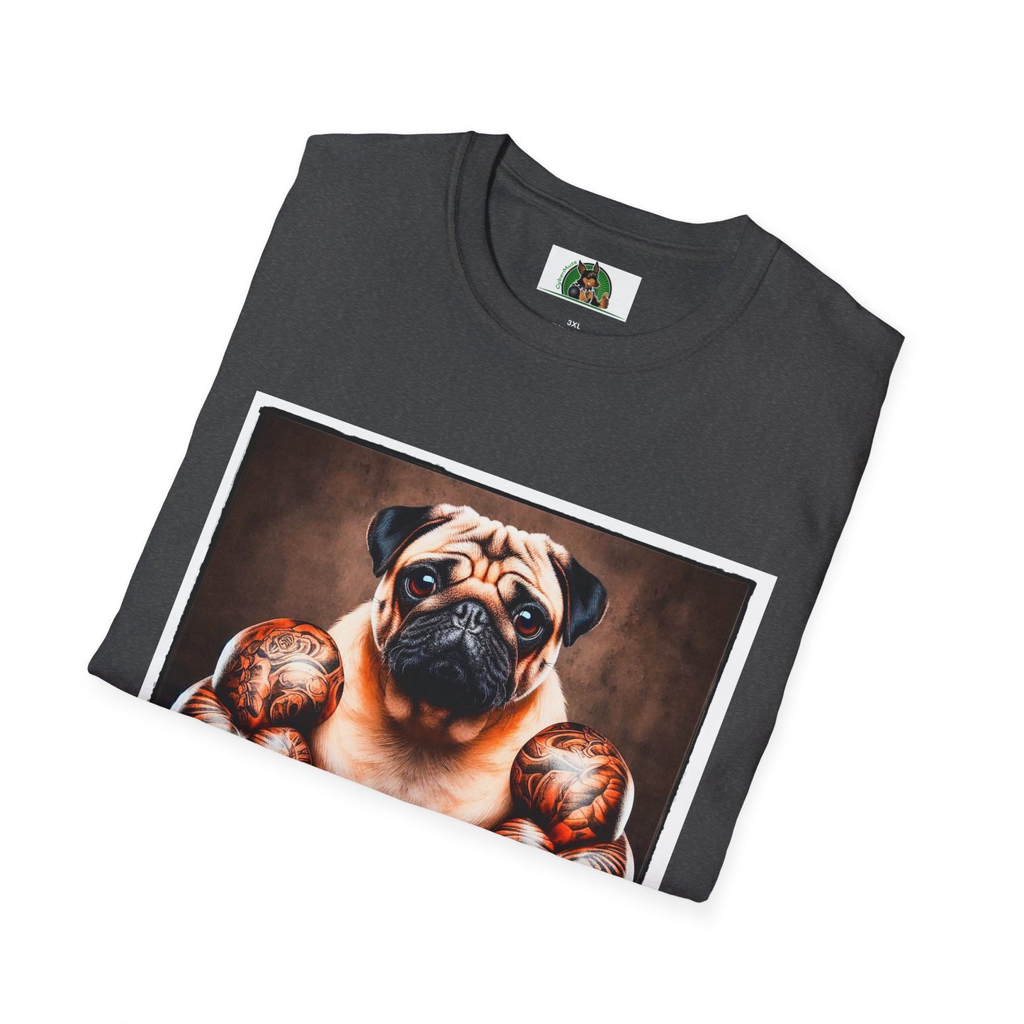 Pugs T-Shirt Printify   