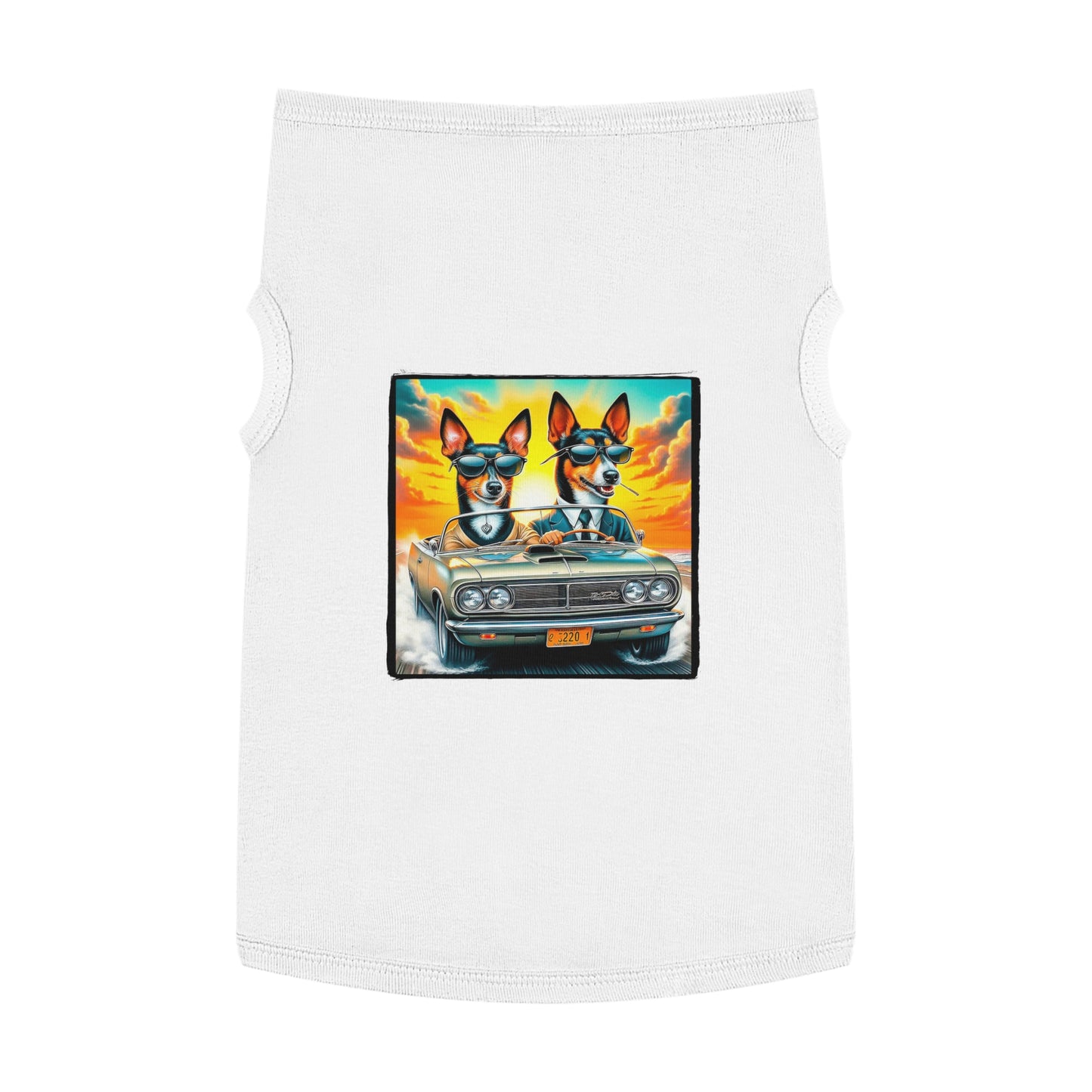 Wacky Pet Tank Top Rat Terrier Pets Printify   