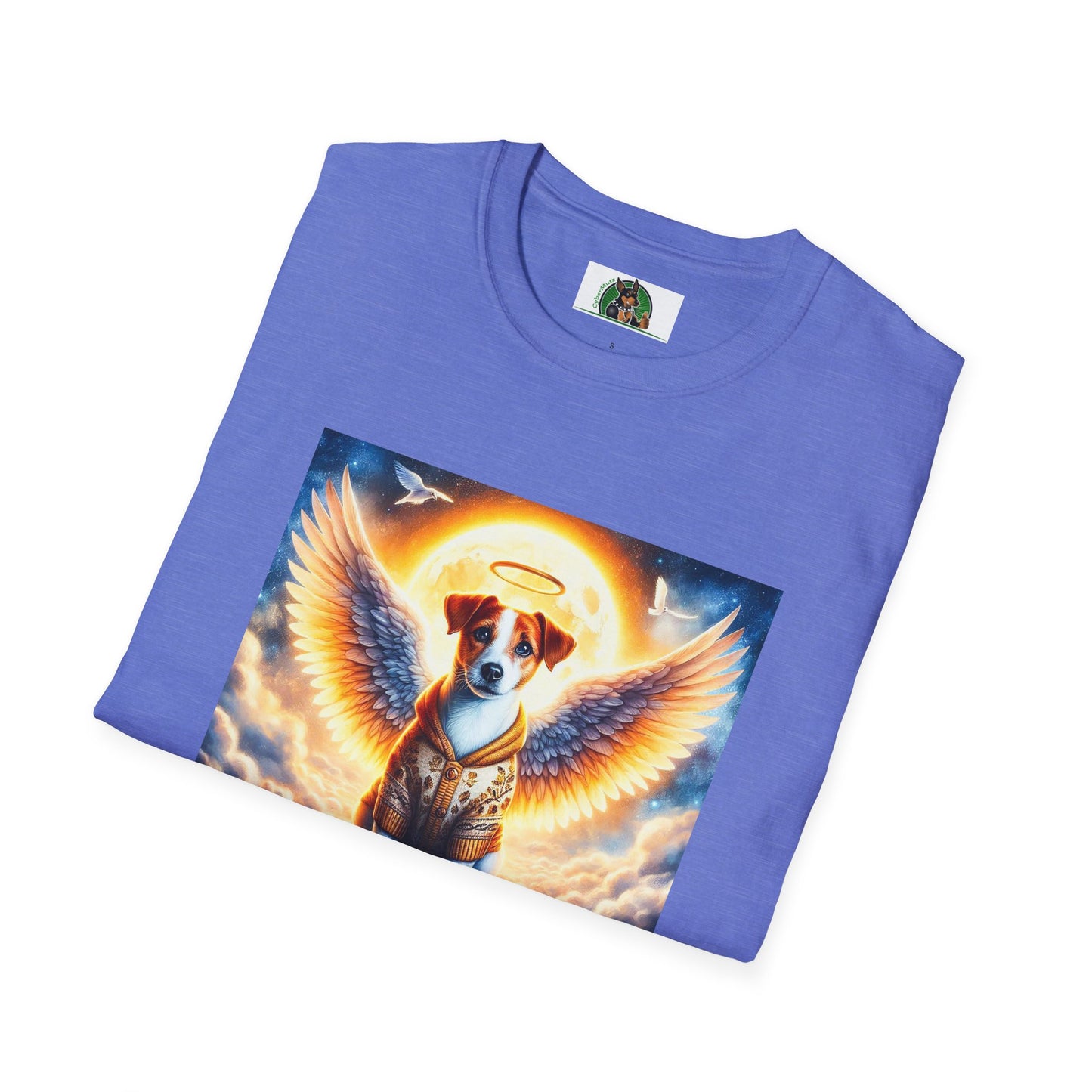 Jack Russell Golden Angel