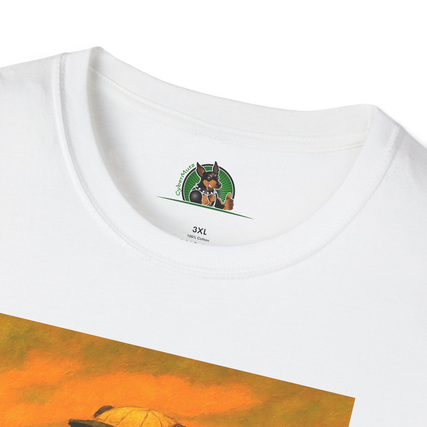 Boxer Puppy Dogs Unisex T-Shirt - Baseball Sports Theme T-Shirt Printify