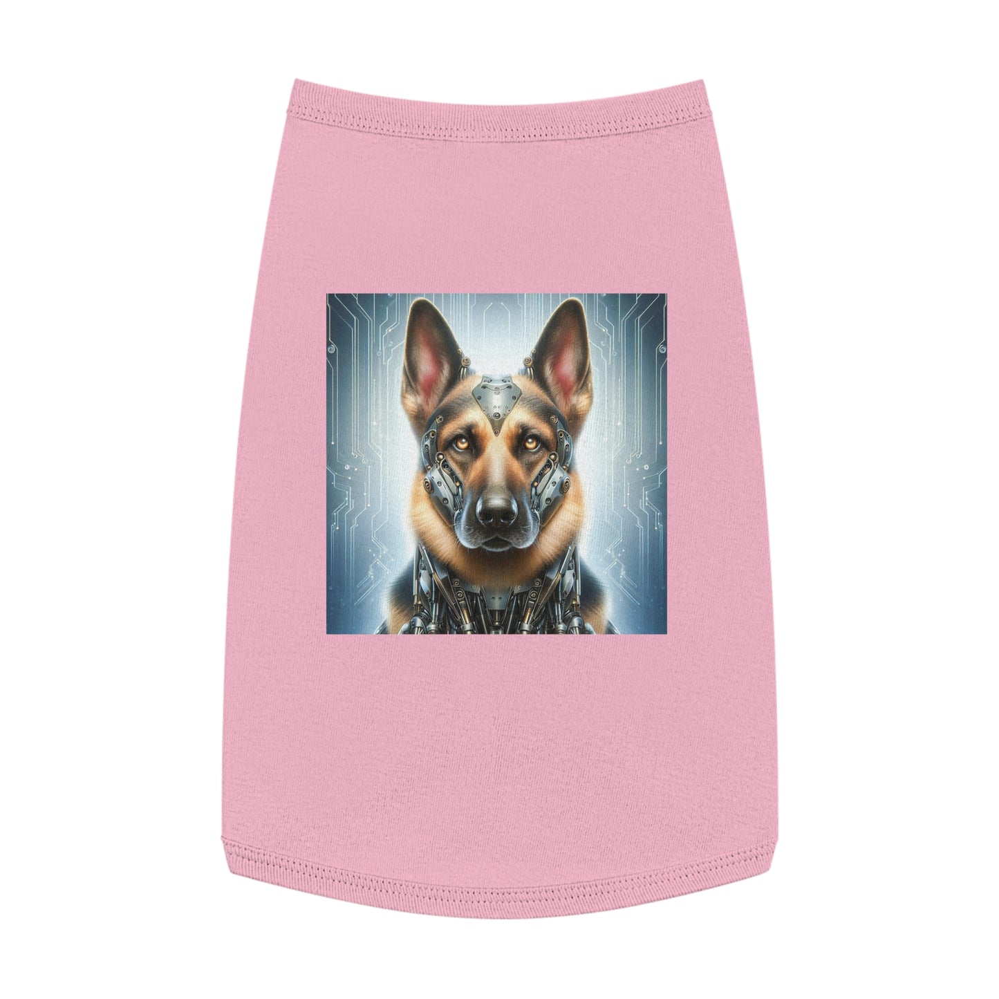 Pet Tank Top German Shepherd Pets Printify L Pink 