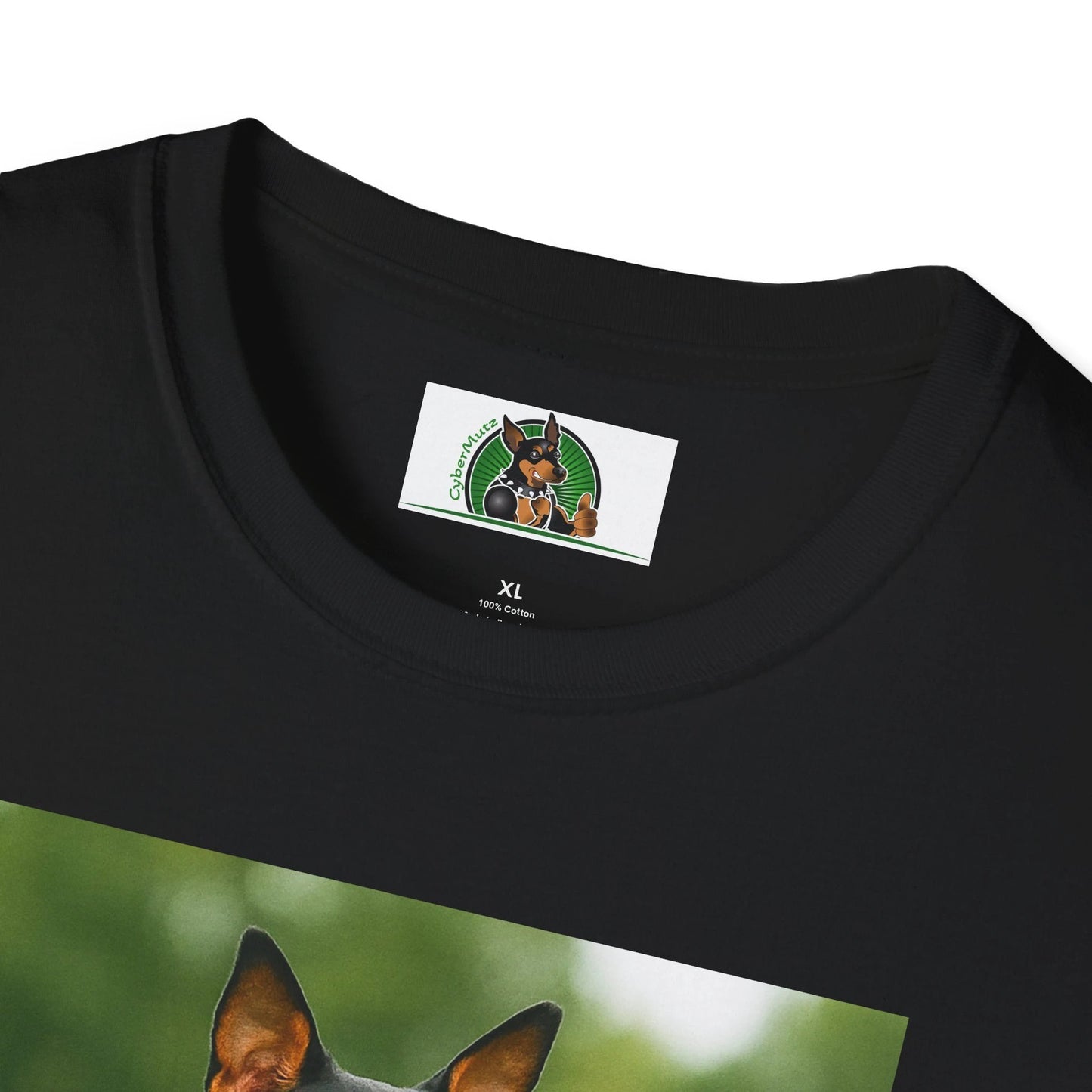 Miniature Pinscher Soccer T-Shirt — "Min Pin Soccer" Dog Lover Sports Tee T-Shirt Printify